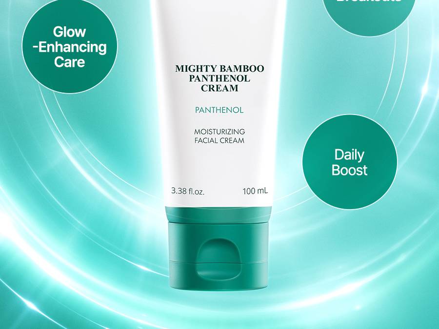 Mighty Bamboo Panthenol Cream (100ml) - maccaron
