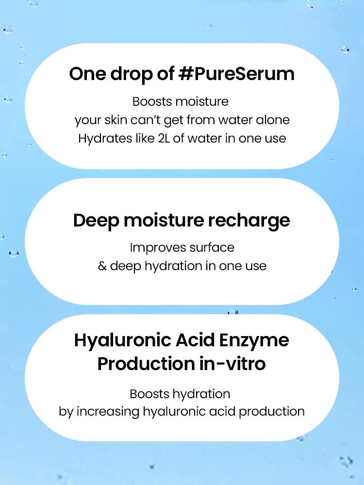 Beplain Aqua Pure Hyaluronic Serum moisture boost benefits