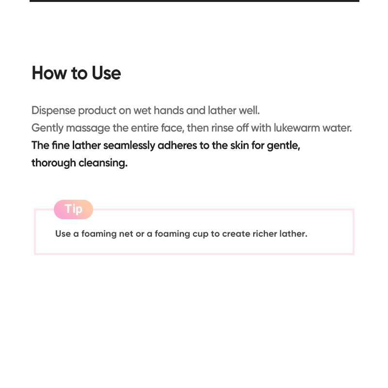 Banila co Clean It Zero Foam Cleanser how to use