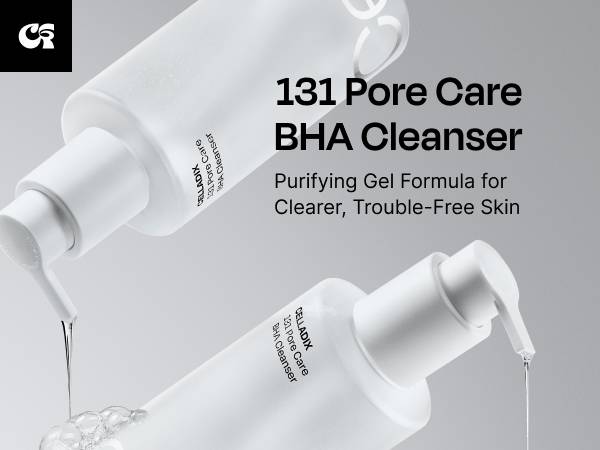 celladix 131 Pore Care BHA Cleanser 200ml purifying gel formula banner