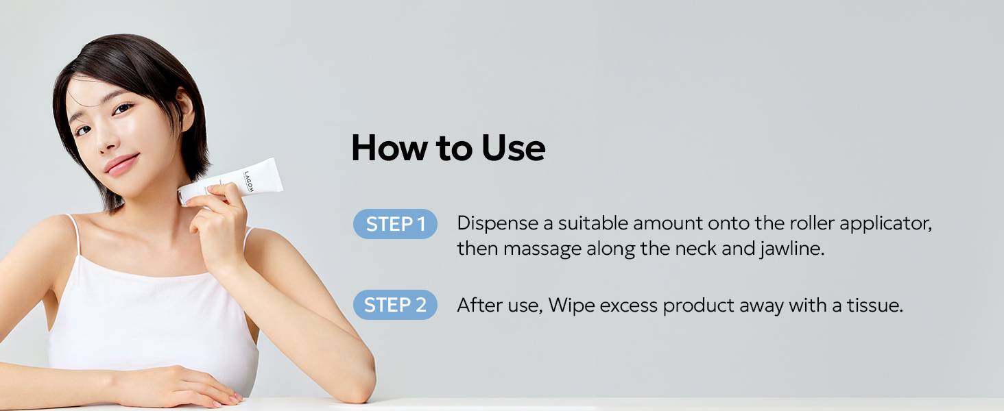 Lagom Collagen Lifting Neck Cream dermatologically tested for low irritation