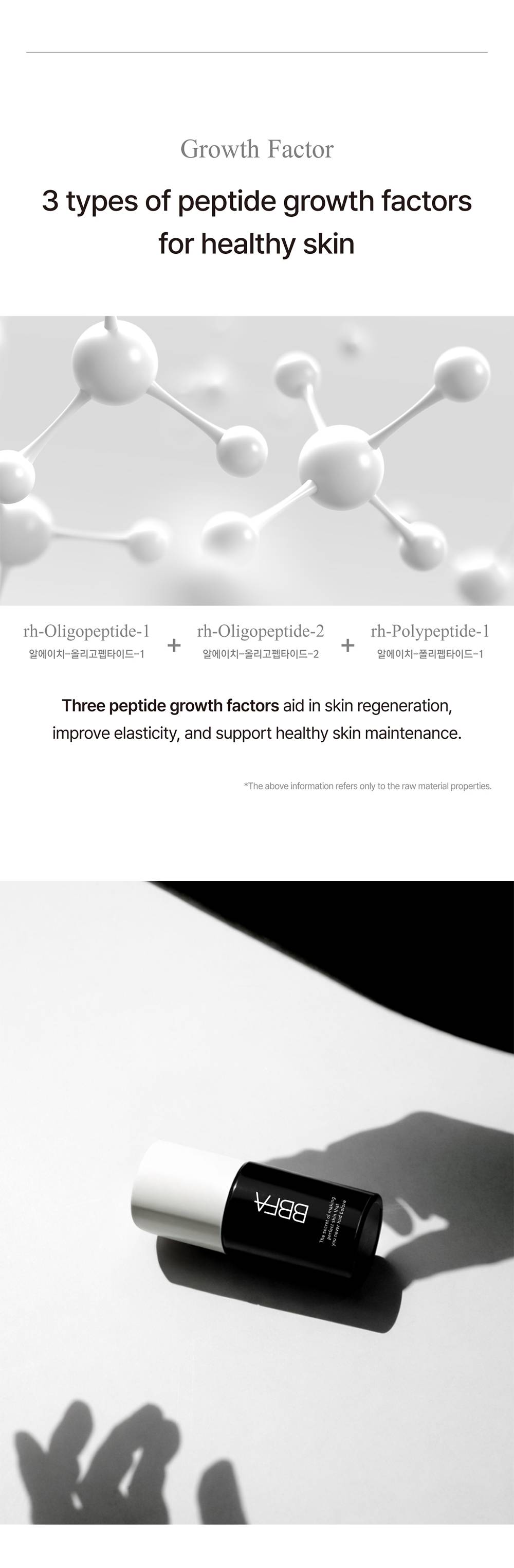 rorobell B Fadation(21) peptide growth factors rh-Oligopeptide-1, rh-Oligopeptide-2, rh-Polypeptide-1